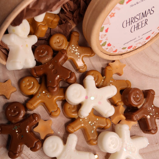 6 Gingerbread Man Wax Melts