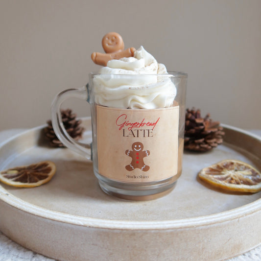 Gingerbread Latte Dessert Candle