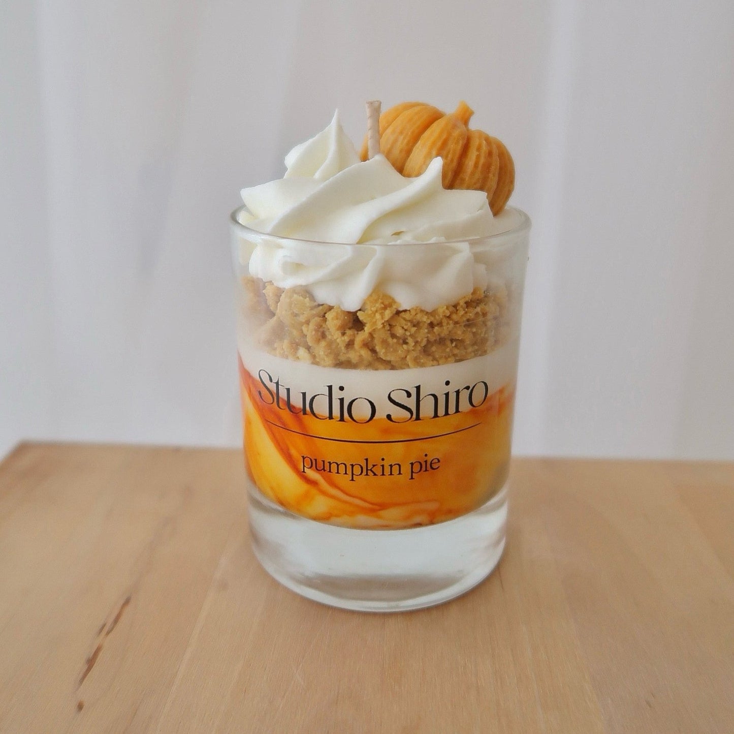 Pumpkin Pie Dessert Candle